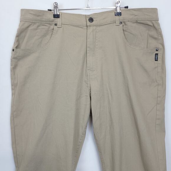 Silver Jeans Co Ashton 1349 Chino Pants Men 36 Beige Causal Khakis Everyday - Picture 13 of 13